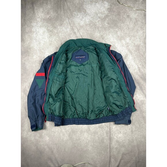 Vintage Coors Light Full Zip Windbreaker Jacket Size XL Swingster Blue - Picture 3 of 9